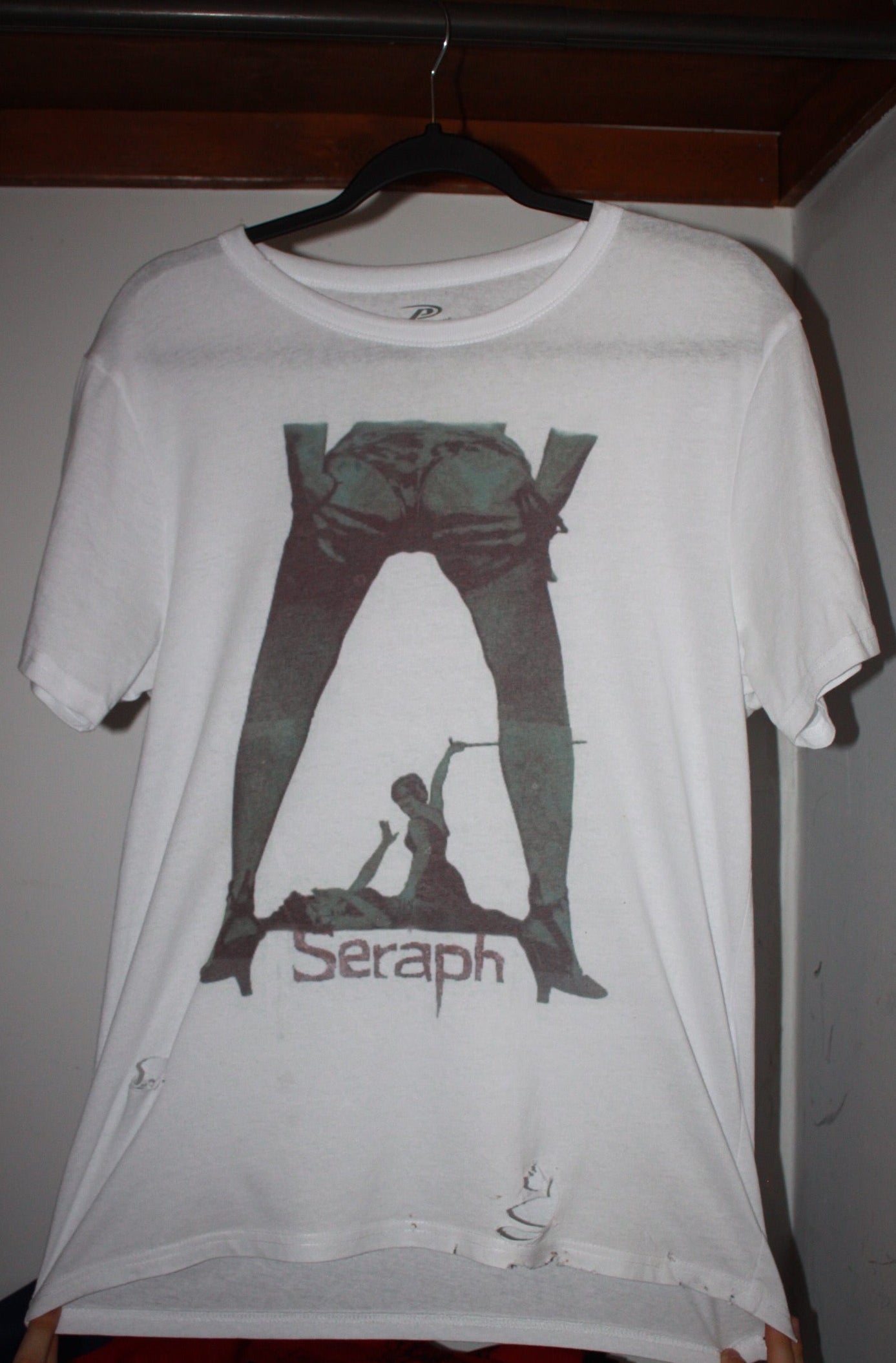 distressed shakedown tee